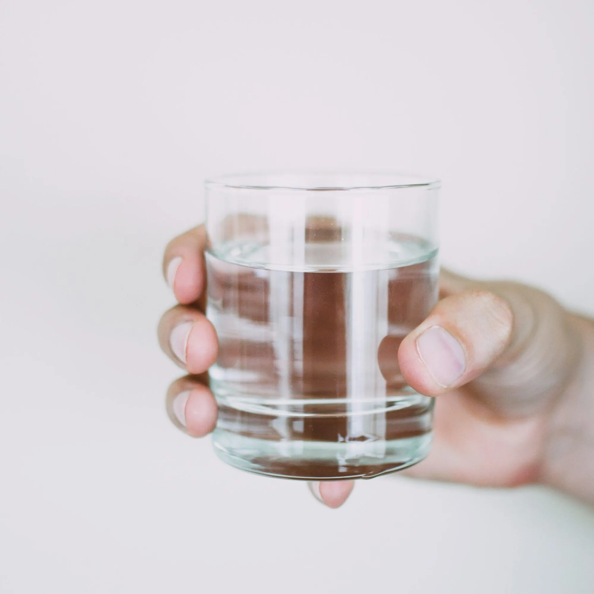 Glass of water